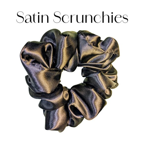 Satin scrunchie hand crafted starting at $4 - Picture 5 of 5
